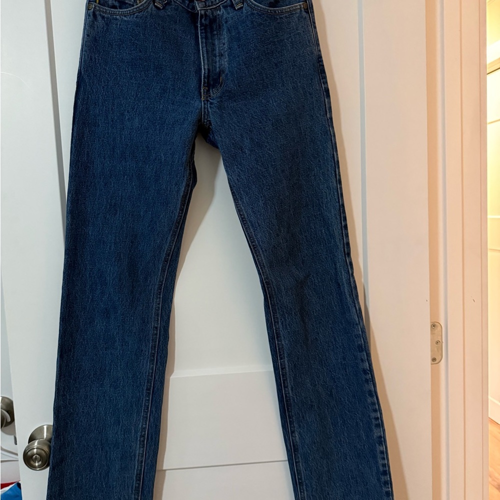 Diamond Gusset Men's Blue Jeans Size 30L
